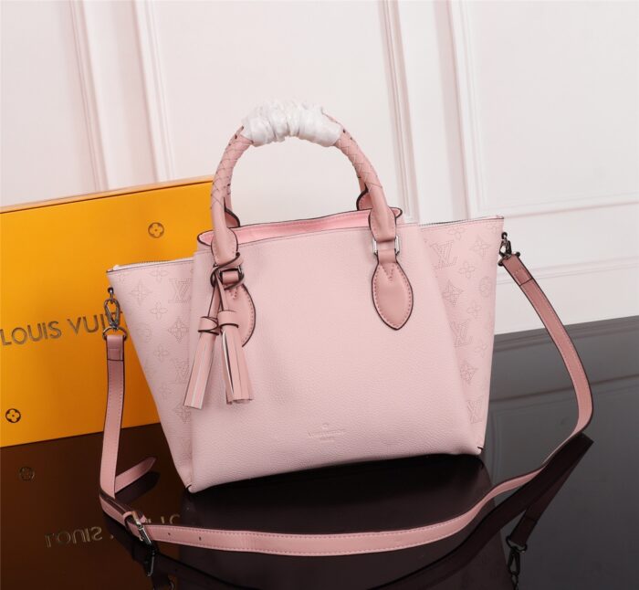 Alternative view of LOUIS VUITTON HAUMEA TOTE BAG IN ROSE PINK 40CM