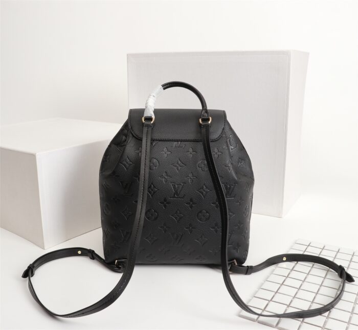 Alternative view of LOUIS VUITTON MONTSOURIS BACKPACK BLACK M45205