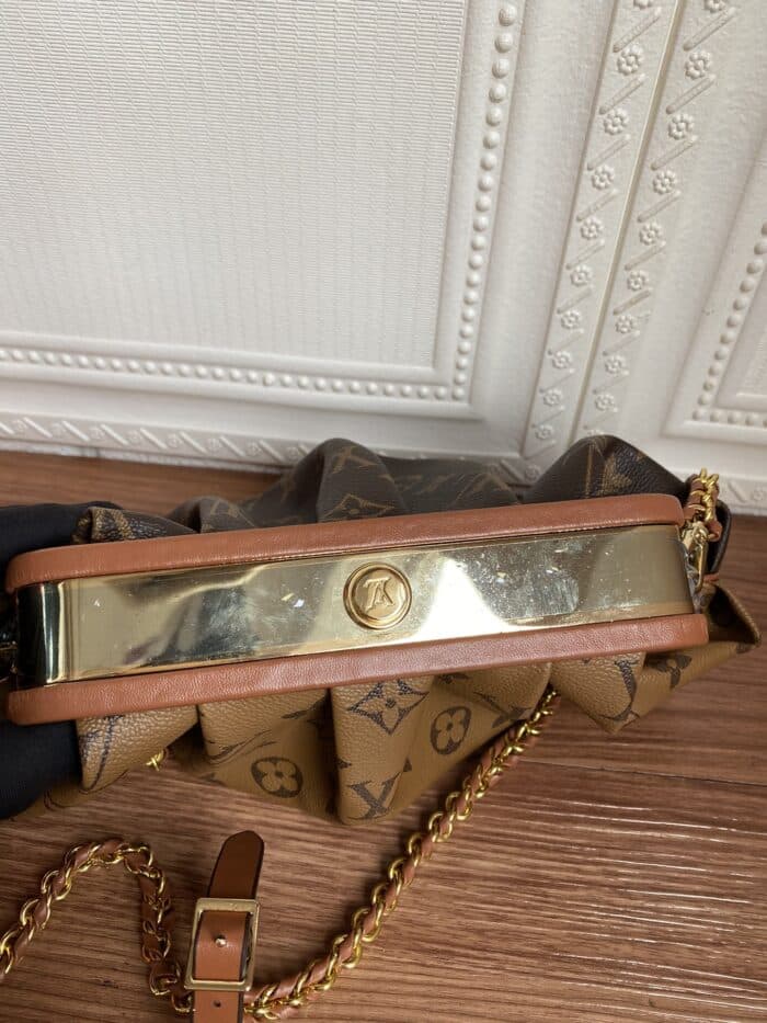 Alternative view of LOUIS VUITTON BOURSICOT MONOGRAM REVERSE BROWN M45229