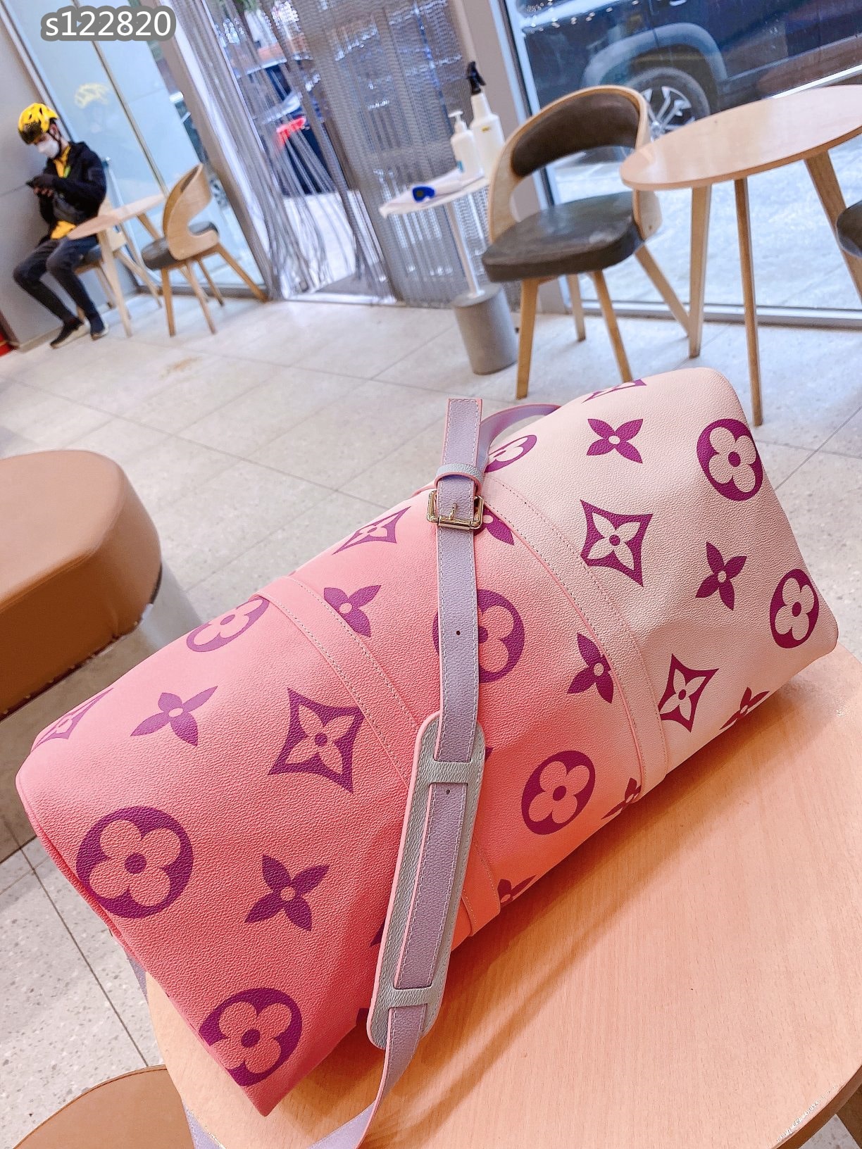 LOUIS VUITTON KEEPALL SUNRISE PASTEL 50CM M59943 - Image 8