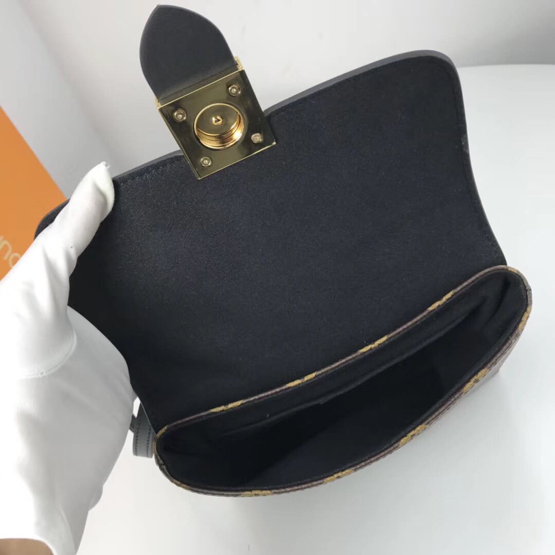 LOUIS VUITTON LOCKY BB BLACK M44141 - Image 7