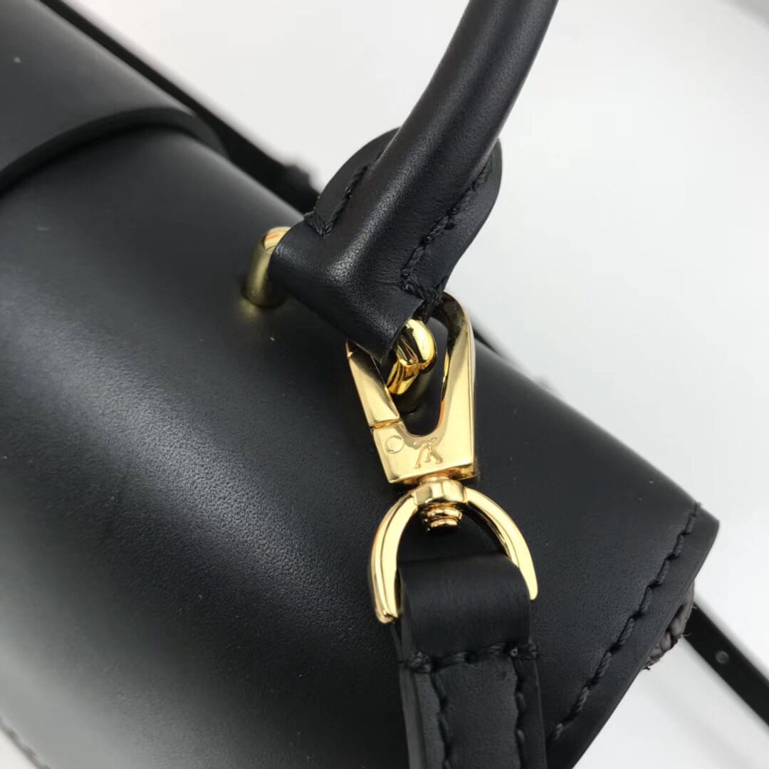 LOUIS VUITTON LOCKY BB BLACK M44141 - Image 8