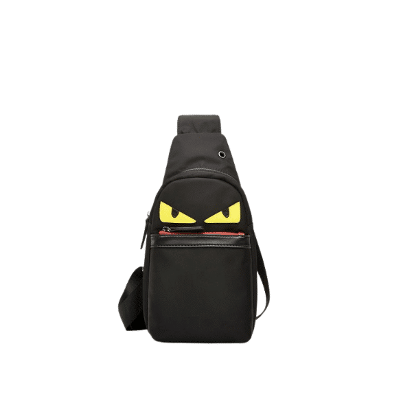 FENDI CROSSBODY HALLOWEEN BLACK BAG 26CM