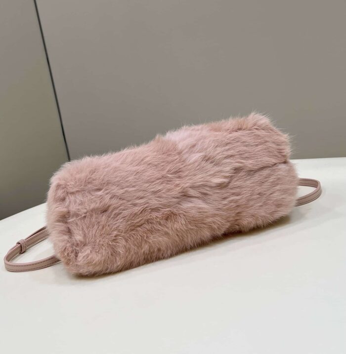 Alternative view of FENDI FIRST SMALL PINK MINK BAG 26CM
