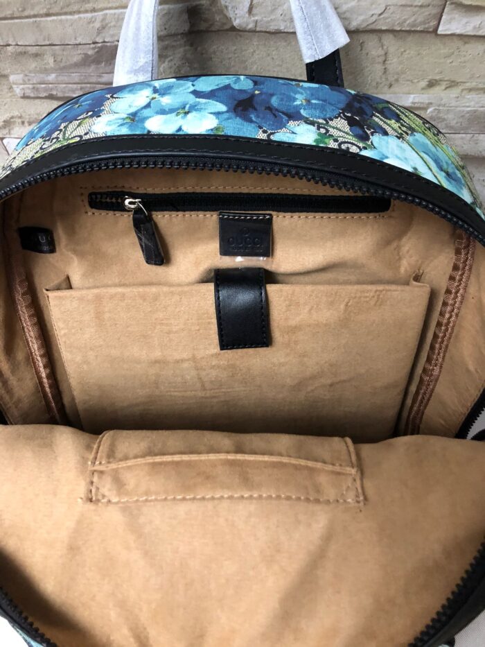 Alternative view of GUCCI GG BLOOMS BACKPACK BLUE BLOOMS 41CM 427042 KU2QN 8493