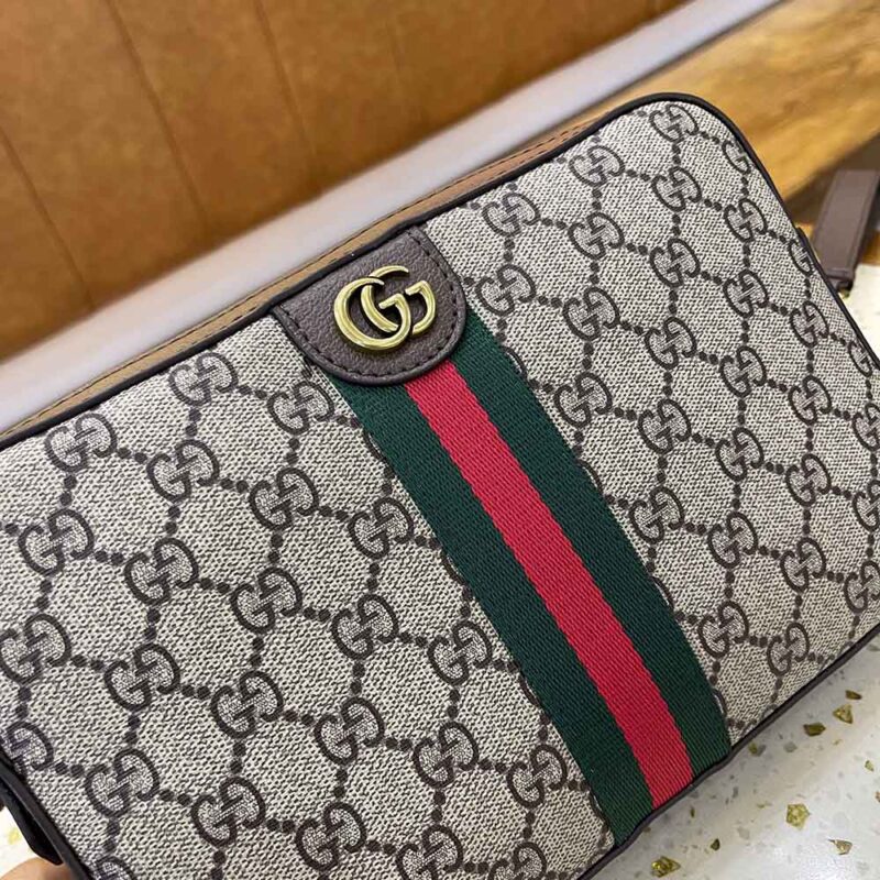 Alternative view of GUCCI OPHIDIA GG SHOULDER BAG BEIGE EBONY 23.5CM  699439 9C2ST 8920