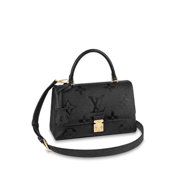LOUIS VUITTON MADELEINE MM 30CM BLACK M45976