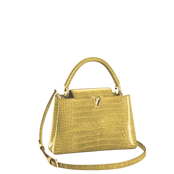 LOUIS VUITTON CAPUCINES GOLD 27CM N92967