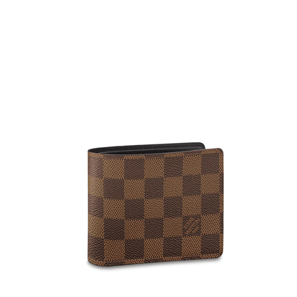 LOUIS VUITTON DAMIER BROWN COATED CANVAS 11CM N60053