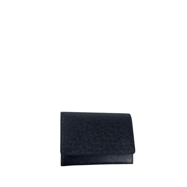 LOUIS VUITTON ENVELOPPE CARD HOLDER BLACK M63801
