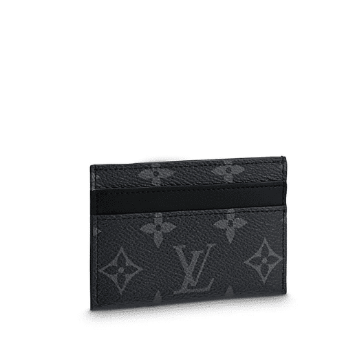 LOUIS VUITTON CARD HOLDER MONOGRAM ECLIPSE 9CM M62170