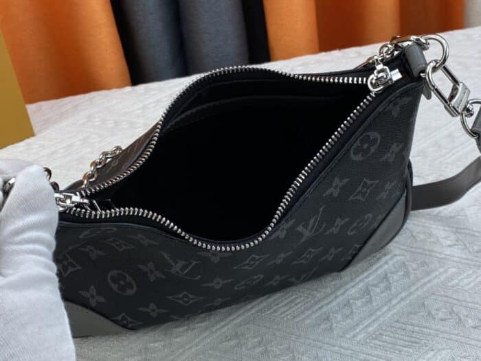 Alternative view of LOUIS VUITTON BOULOGNE BLACK AND GREY LEATHER 27CM M45832