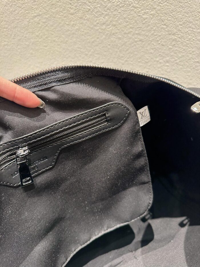 Alternative view of LOUIS VUITTON LV KEEPALL BANDOULIÈRE 50 BLACK GREY M45392