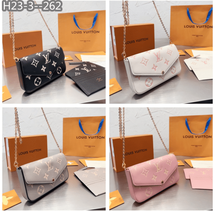 Alternative view of LOUIS VUITTON FÉLICIE POCHETTE PINK 21CM M81759