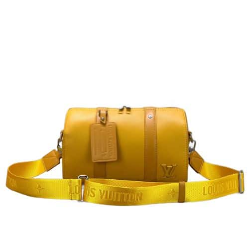 LOUIS VUITTON CITY KEEPALL LEMON 27CM