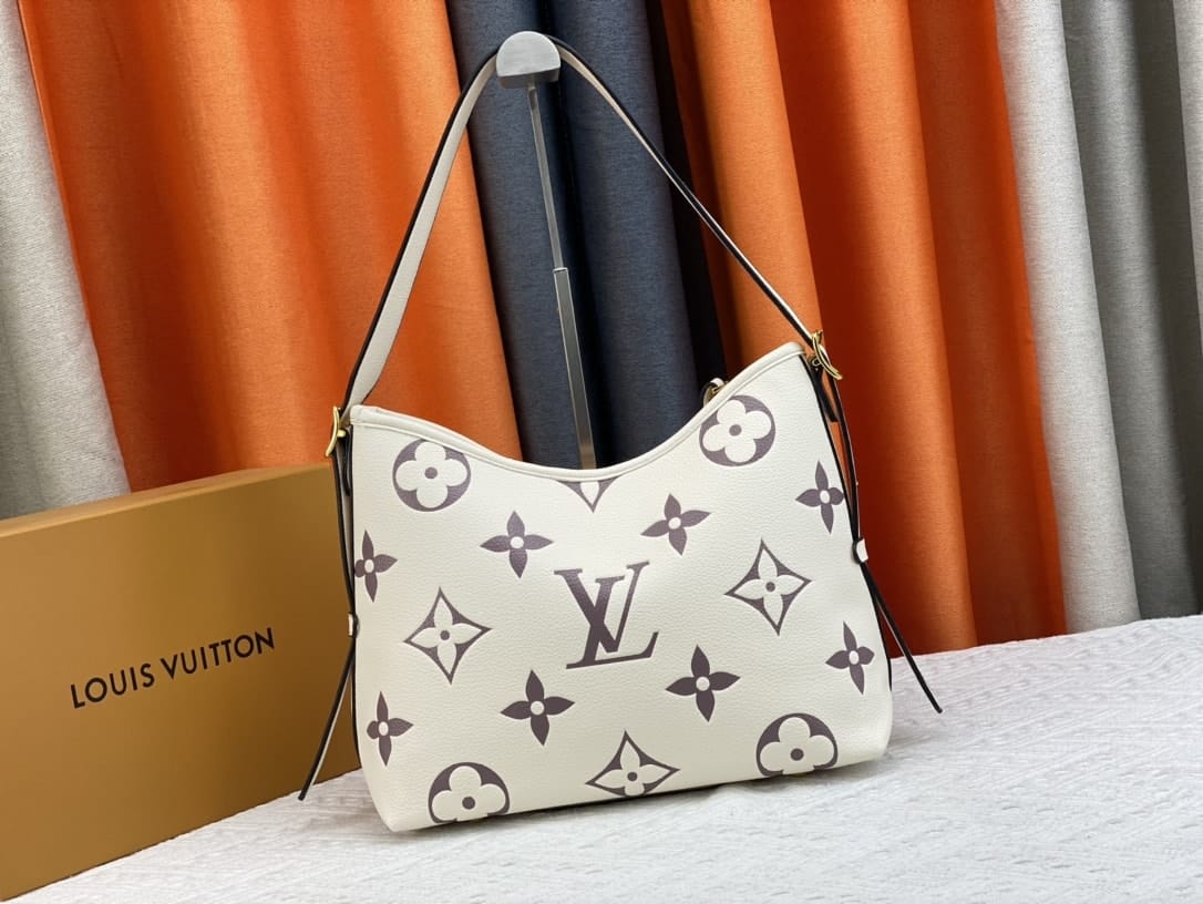 LOUIS VUITTON CARRYALL PM WHITE 29CM M46298 - Image 4