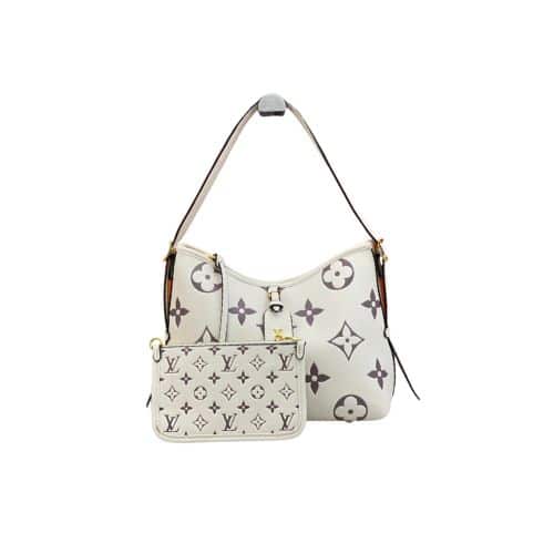 LOUIS VUITTON CARRYALL PM WHITE 29CM M46298