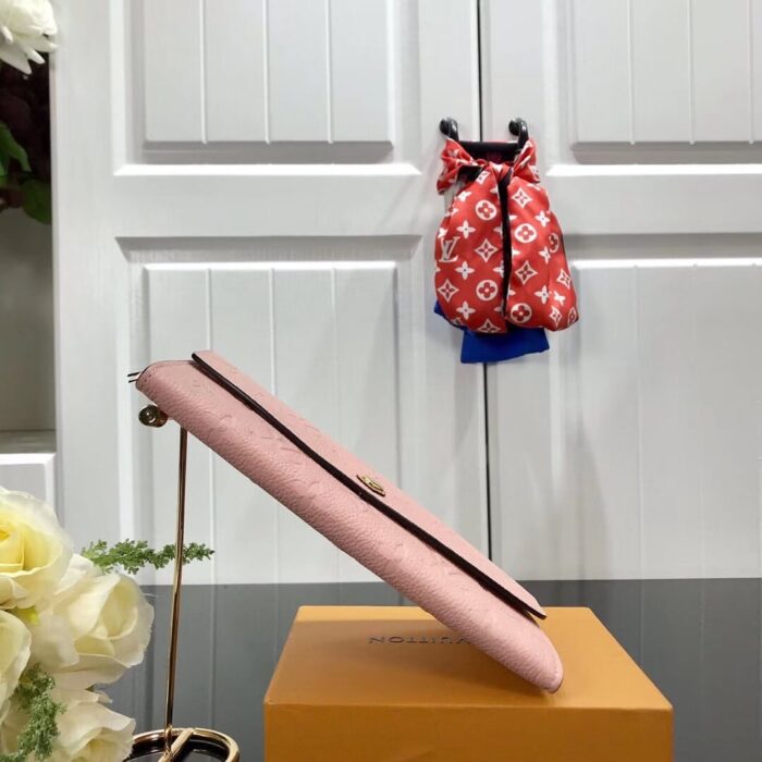 Alternative view of LOUIS VUITTON EMILIE WALLET PINK 19CM