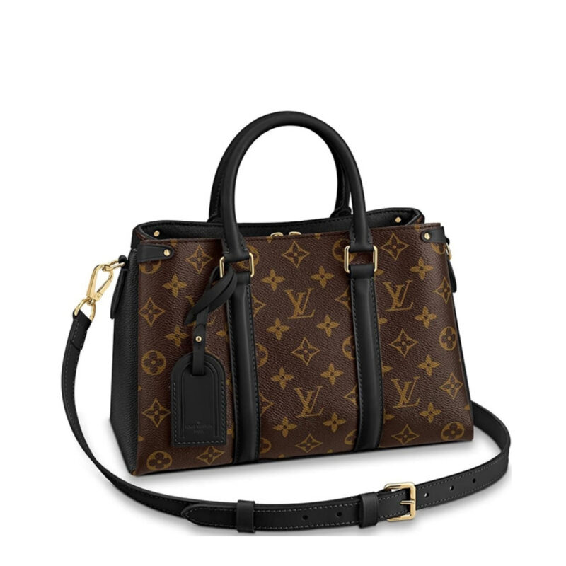 LOUIS VUITTON SOUFFLOT BB MONOGRAM CANVAS BLACK 29CM M44898