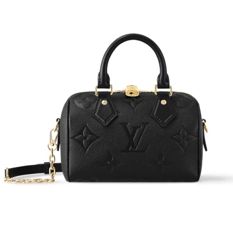 LOUIS VUITTON SPEEDY BANDOULIÈRE 20 BLACK 20CM M58953