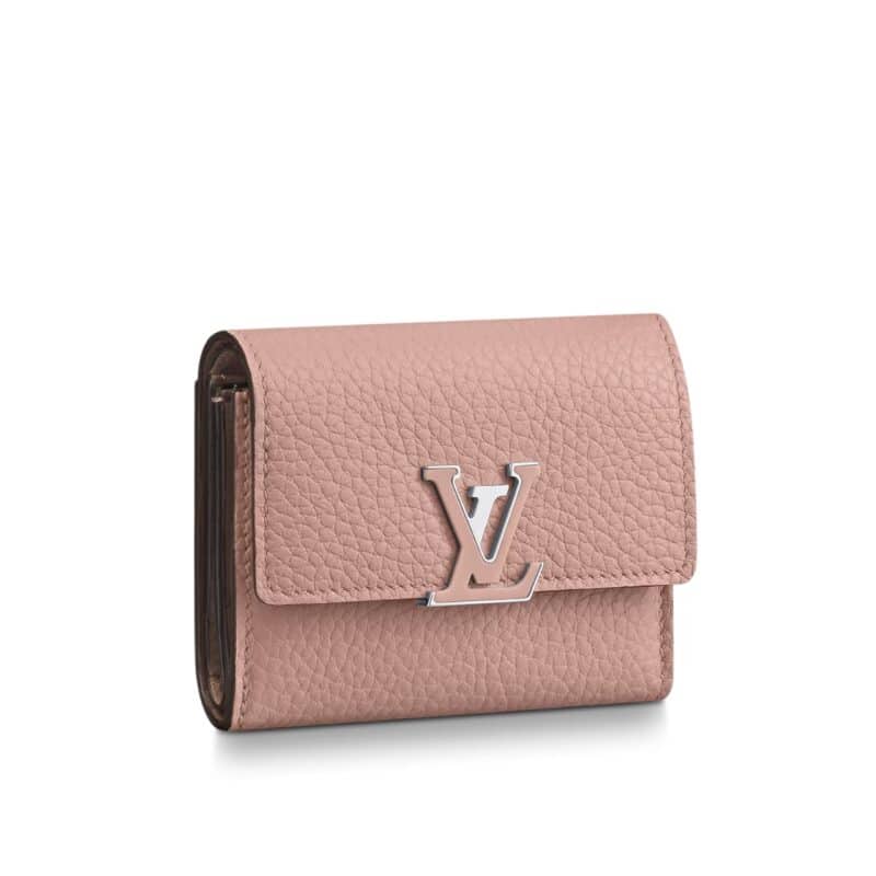 LOUIS VUITTON CARTERA CAPUCINES COMPACT WALLET MAGNOLIA 13CM M68588