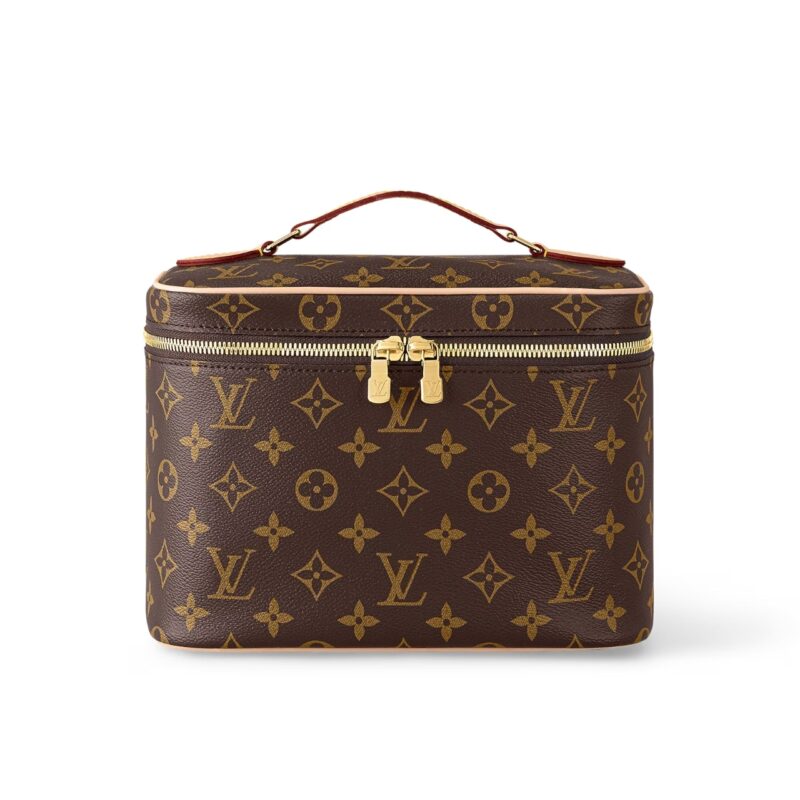 LOUIS VUITTON NICE BB MONOGRAM CANVAS BROWN 24CM M42265