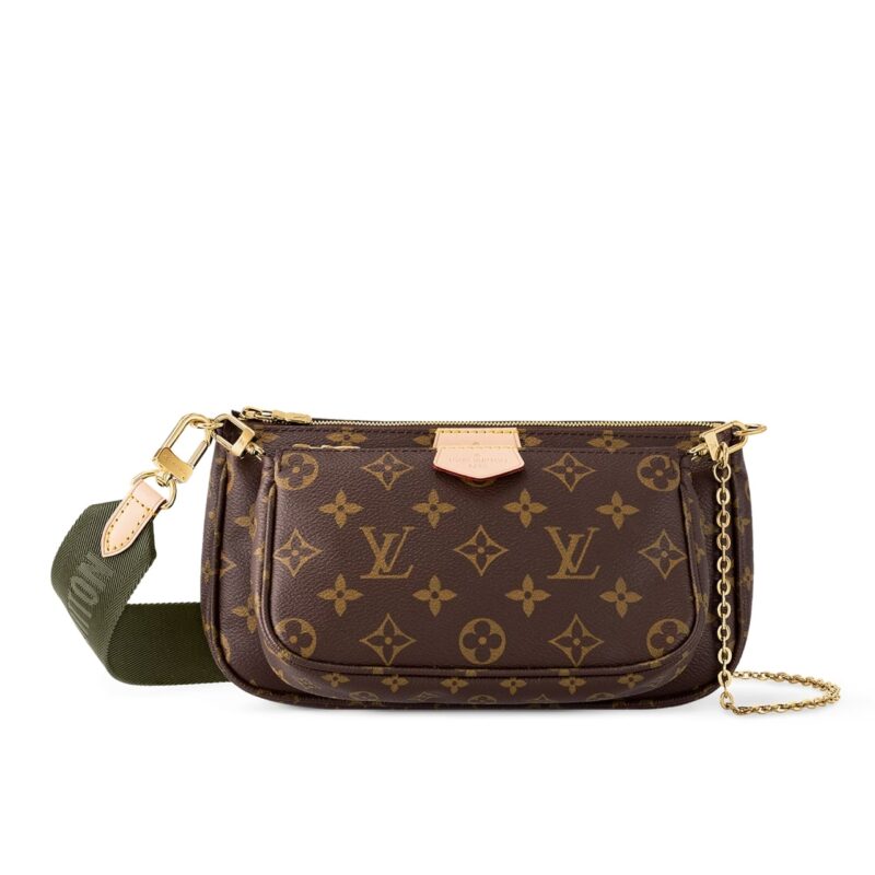 LOUIS VUITTON MULTI POCHETTE ACCESSOIRES KHAKI M44813