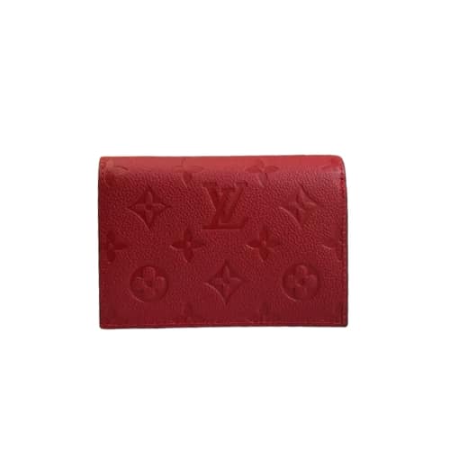 LOUIS VUITTON CLÉA WALLET TOURTERELLE RED