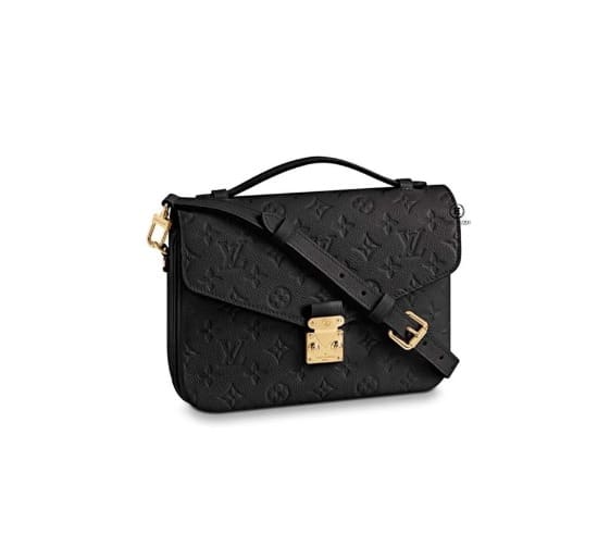 LOUIS VUITTON CANVAS POCHETTE MÉTIS BLACK