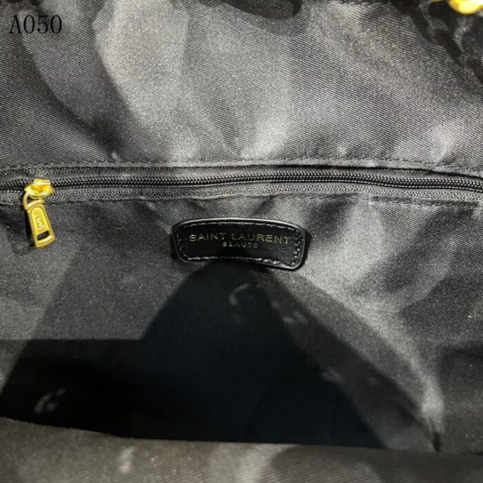 Alternative view of SAINT LAURENT JOE BACKPACK IN BLACK GOLD 29CM 6726091EL071000