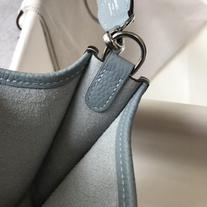 Alternative view of HERMES EVELYNE 16 AMAZONE LIGHT BLUE BAG 16CM