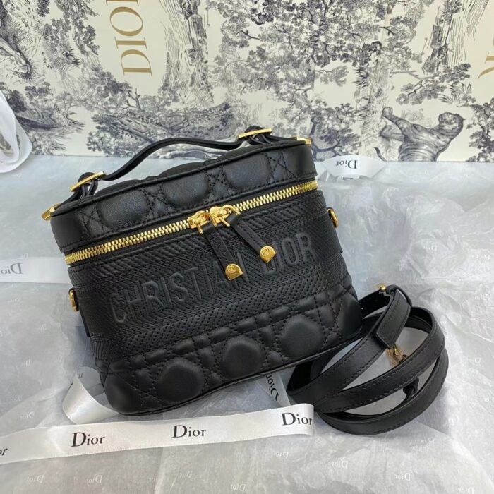 Alternative view of DIOR SMALL DIORTRAVEL VANITY CASE BLACK CANNAGE S5488UNTR M900