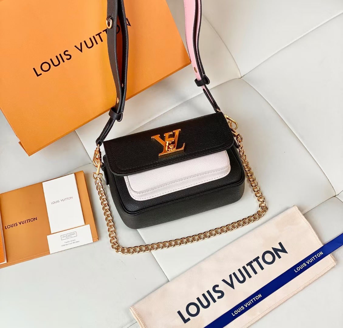 LOUIS VUITTON LOCKME TENDER 19CM BLACK M58557 - Image 8