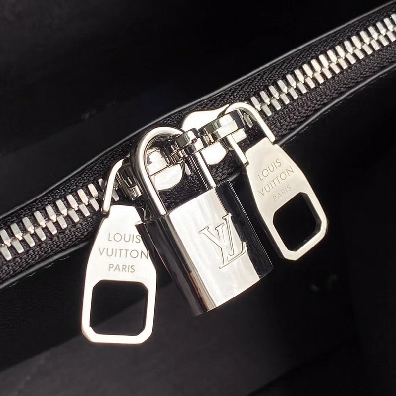 LOUIS VUITTON MURIA BUCKET 25CM BLACK M55800 - Image 9