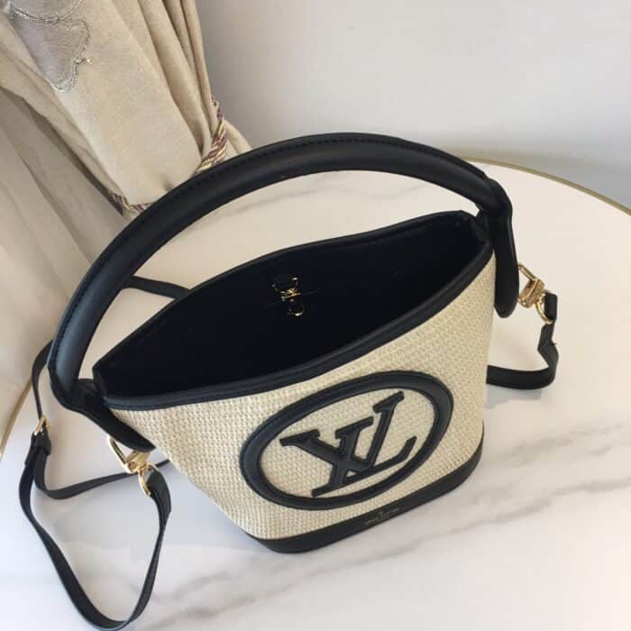 Alternative view of LOUIS VUITTON PETIT BUCKET BLACK 19CM M59961