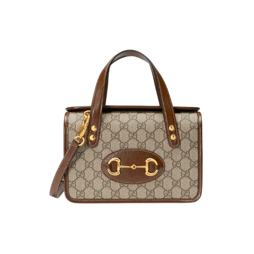 GUCCI HORSEBIT 1955 MINI TOP HANDLE BAG 23CM 645453 92TCG 8563