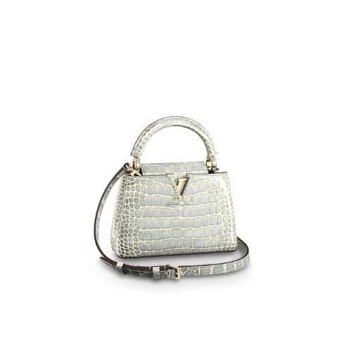 LOUIS VUITTON BORSA CAPUCINES WHITE N80127