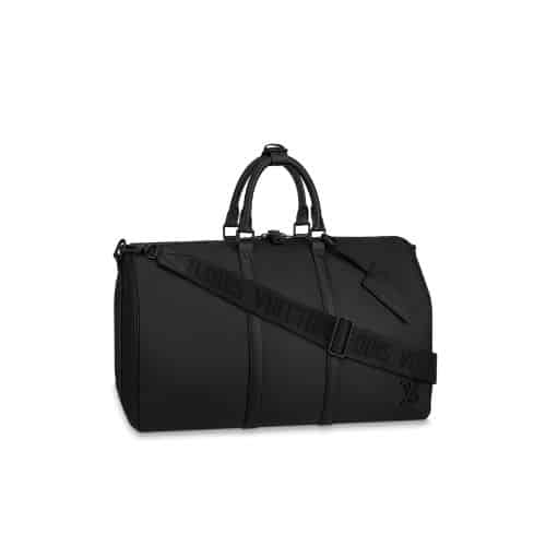 LOUIS VUITTON KEEPALL BANDOULIÈRE 50 BLACK M21420