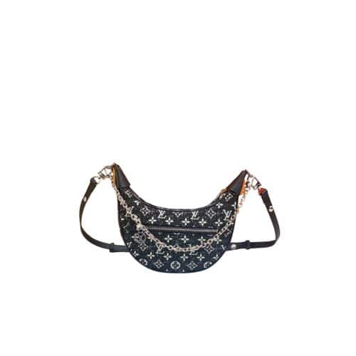 LOUIS VUITTON WOMEN'S LOOP BLACK  23CM