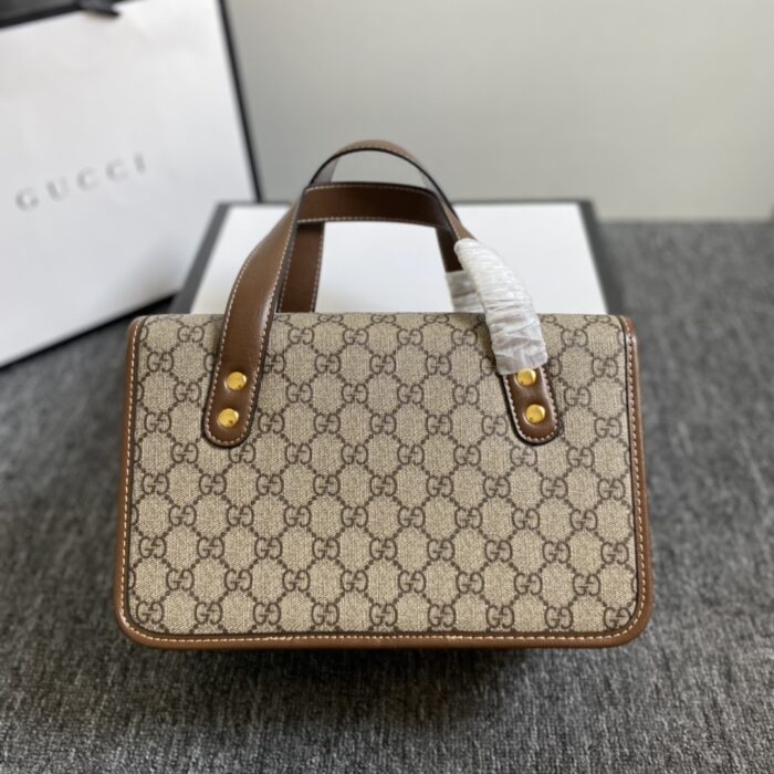 Alternative view of GUCCI HORSEBIT 1955 MINI TOP HANDLE BAG 27.5CM 645453 92TCG 8563