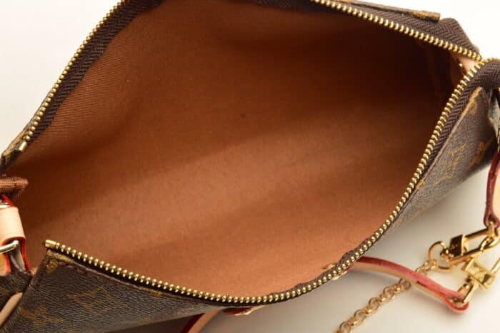 Alternative view of LOUIS VUITTON EVA SHOULDER BAG MONOGRAM BROWN 25CM