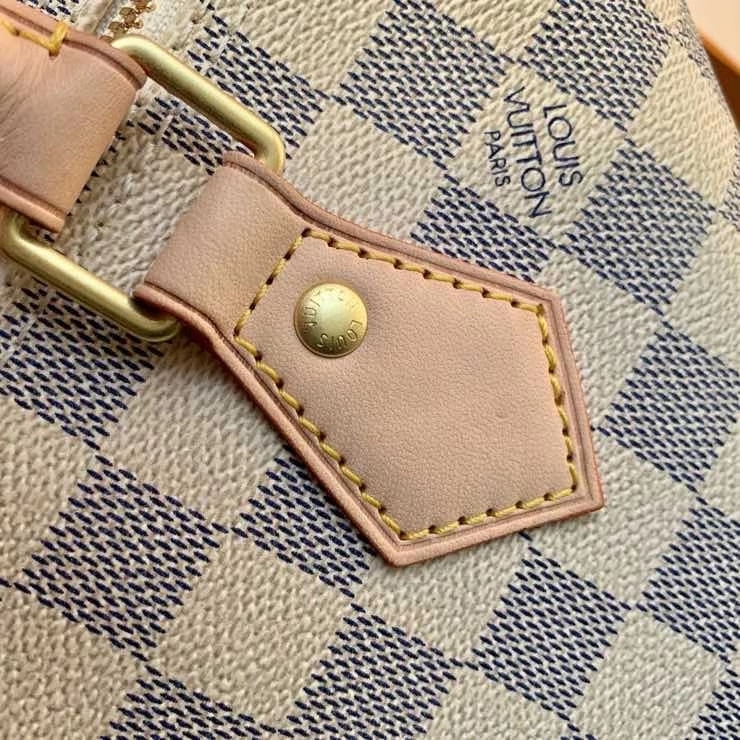 LOUIS VUITTON SPEEDY BANDOULIÈRE 30 DAMIER AZUR 30CM N41373 - Image 6