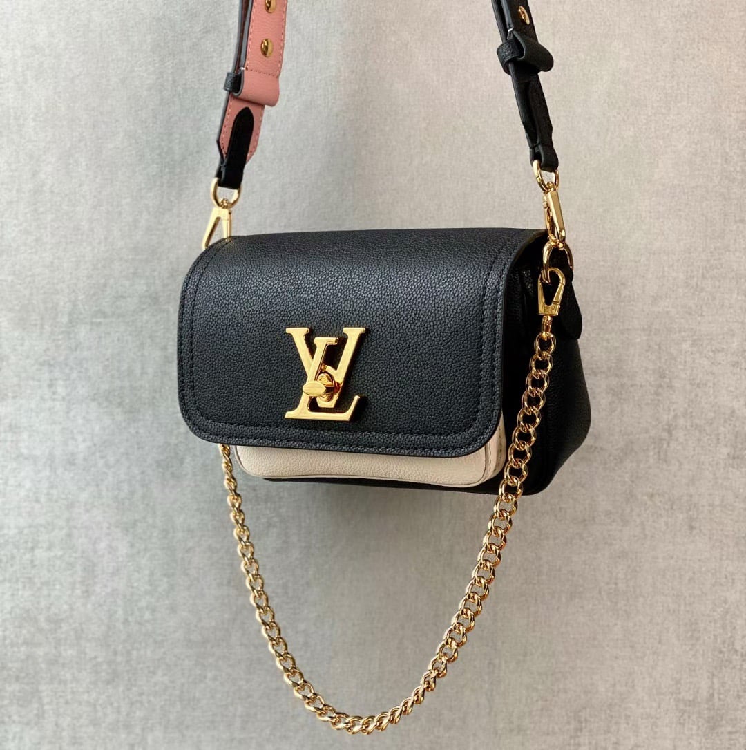 LOUIS VUITTON LOCKME TENDER 19CM BLACK M58557 - Image 6