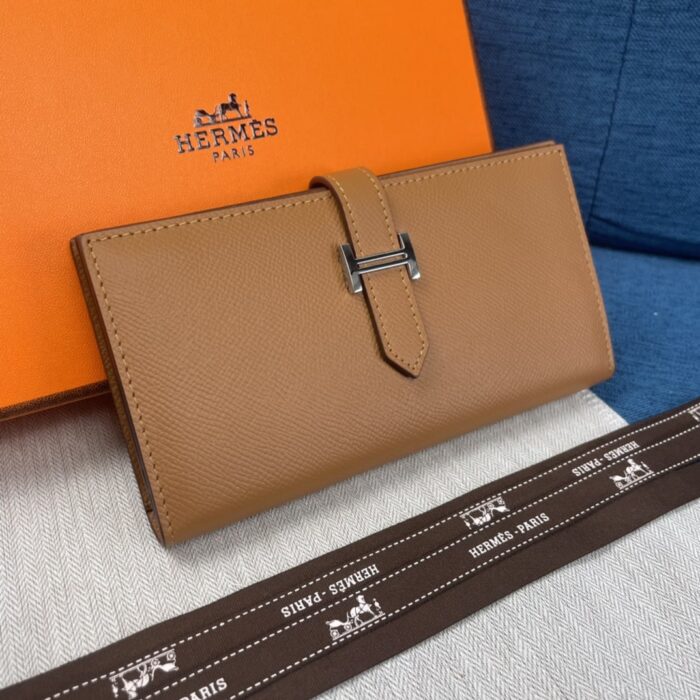 Alternative view of HERMES BEARN WALLET BROWN 17CM H039785CK37