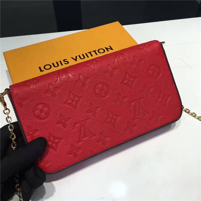 Alternative view of LOUIS VUITTON FLICIE POCHETTE RED M63700