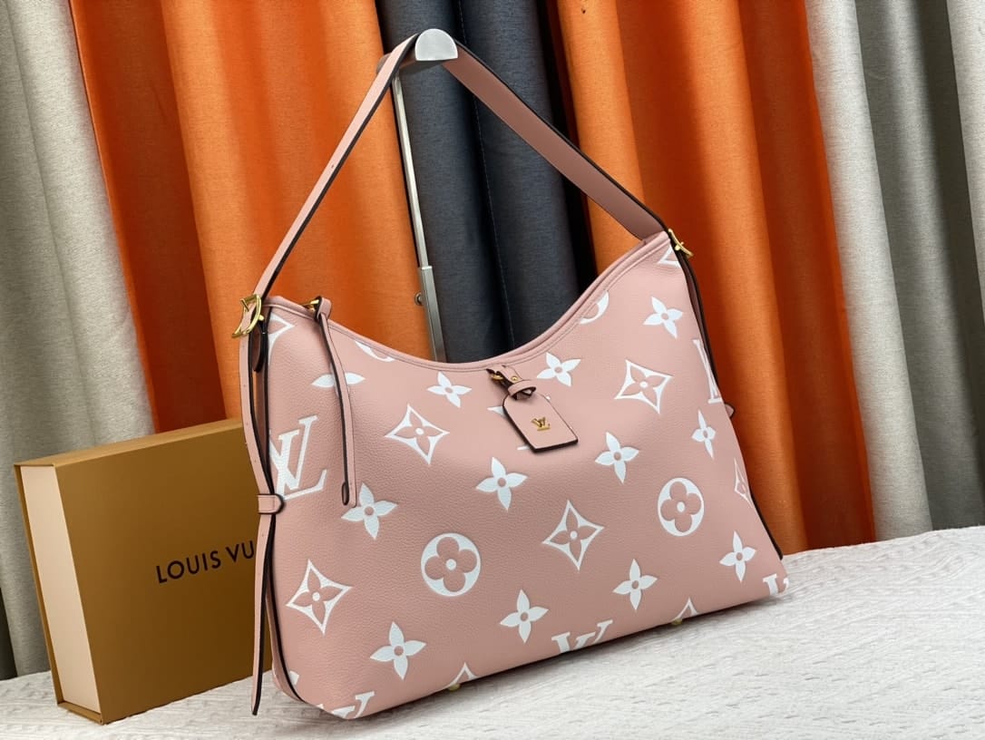 LOUIS VUITTON CARRYALL ROSE TRIANON PINK 39CM M46298 - Image 7