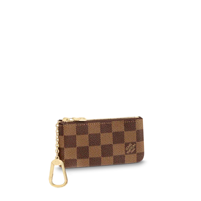 LOUIS VUITTON DAMIER EBENE KEY POUCH N62658
