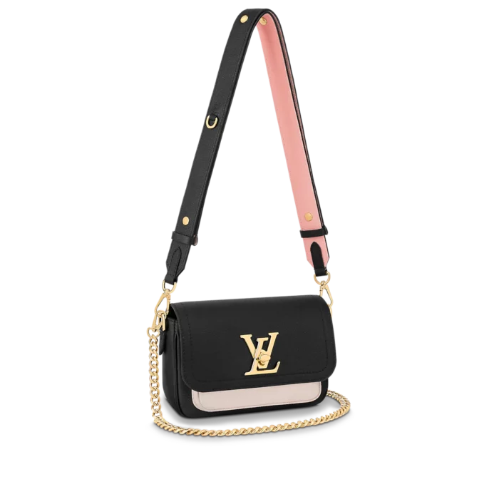 LOUIS VUITTON LOCKME TENDER 19CM BLACK M58557