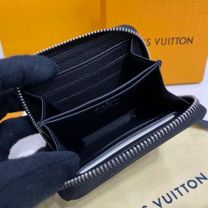 Alternative view of LOUIS VUITTON LOCKME ZIPPY COIN PURSE BLACK M80099