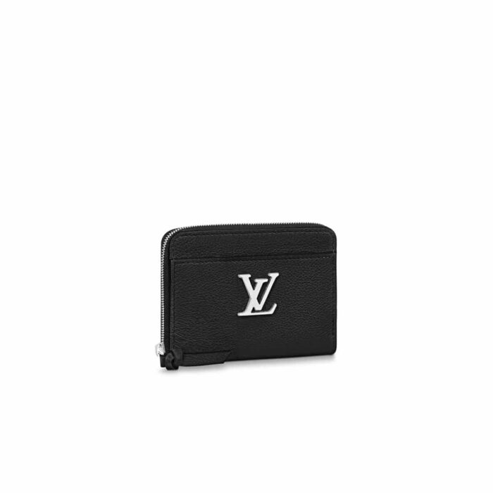 LOUIS VUITTON LOCKME ZIPPY COIN PURSE BLACK M80099